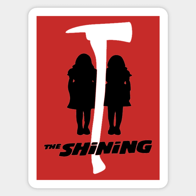 The Shining Come play with us Sticker by OtakuPapercraft